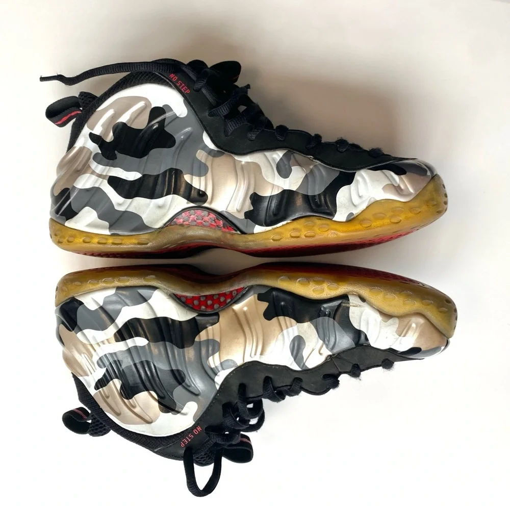 2013 Nike Air Foamposite One PRM Fighter Jet size 10.5 - Picture 3 of 6